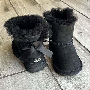 UGG Black Shearling Boots